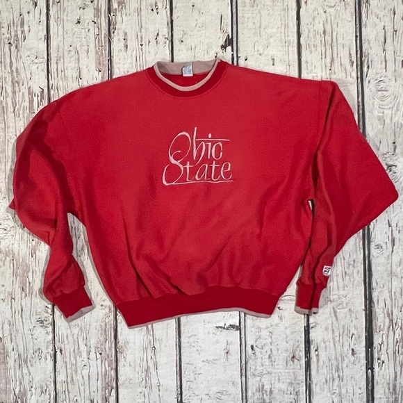 Vintage 1980s Ohio State University Buckeyes 80s The Game NCAA Sweatshirt - Picture 1 of 6